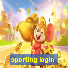 sporting login